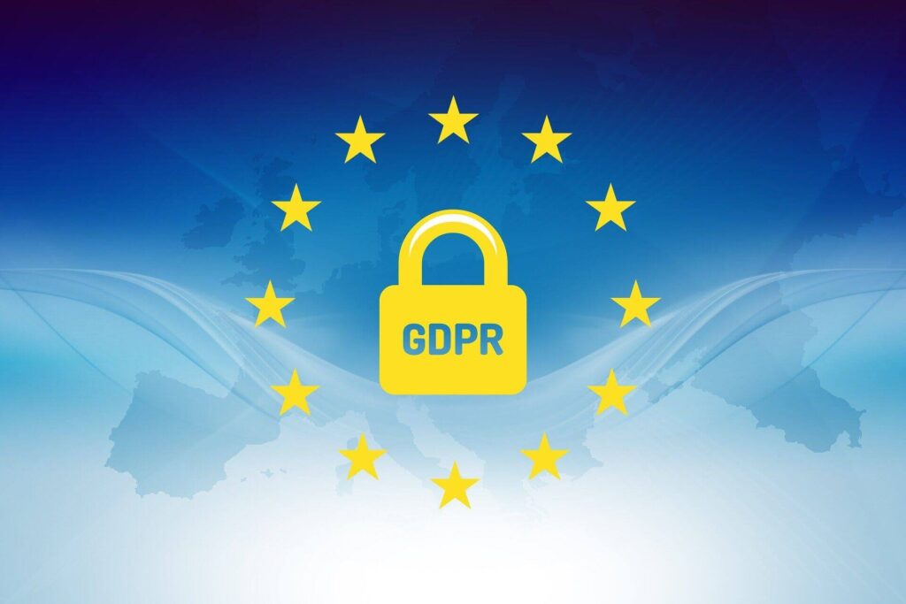 lås med gdpr text